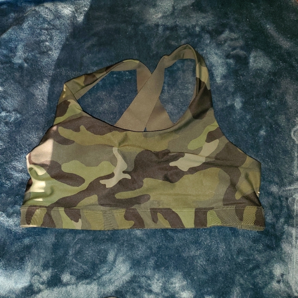 Old Navy Camo Sports Bra, Never Worn